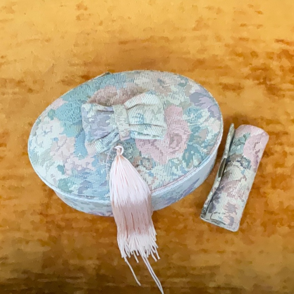 Vintage Victoria’s Secret makeup box &lipstick box